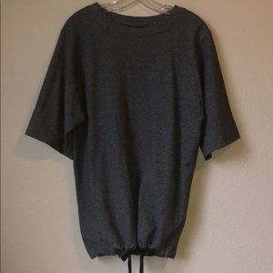 lululemon athletica short sleeved sweat shirt